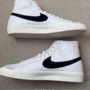 Nike Shoes | Nike Men's Women's Blazer Mid '77 Vintage Shoes White Black Sz 9 M Or 10.5 W | Color: Black/White | Size: 10.5