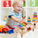 Baby Musical Instruments Toys Wooden Kids Drum Set Montessori Sensory Toys⍣