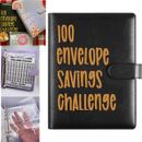 100 Envelope Money Saving Challenge Binder, $5,050 Cash Saving Challenge Book
