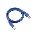 USB Data Cable Replacement Flexible Micro B Hard Drive Cord Accessories