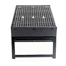 Charcoal BBQ Grill Outdoor Convenient Charcoal Grill Home Folding Grill Wild Barbecue Charcoal Grill (Size : XL) QIByING