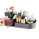 luztore Organizador Maquillaje-Makeup Organizer-Organizador de Cosmeticos y Perfumes–Organizador Giratorio Maquillaje 360º para Pintalabios, Esmalte de Uñas-Organizador Brochas Maquillaje