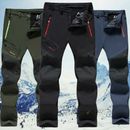 Pantaloni da sci invernali 100% impermeabili conchiglia morbida uomo esterni pantaloni da arrampicata sportivi