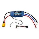 60A RC Brushless Motor Electric Speed Controller ESC 4A UBEC with XT60 & 3.5mm Bullet Plugs