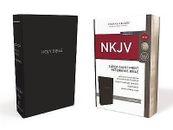 NKJV Holy Bible, Super Giant Print Reference Bible, Black Lea... - 9780785217459