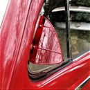Breezies Windabweiser für Oldtimer VW Mini Jaguar Käfer Rot AAC252R