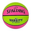 Spalding Varsity Multi Color Outdoor Basketball 28.5"