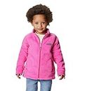 Columbia unisex-baby Benton Springs Fleece Jacket, Pink Ice, 2T