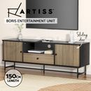 Artiss Entertainment Unit Stand TV Cabinet Sliding Door Storage Drawers 150CM
