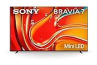 Sony 65 Inch Mini LED QLED 4K Ultra HD TV BRAVIA 7 Smart Google TV with Dolby Vision HDR and Exclusive Features for Playstation®5 (K-65XR70), 2024 Model
