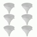 YBM Home Plastic Funnel for Water Bottle Liquid Transfer Food Grade, Dishwasher Safe Plastic in White | 4.5 H x 4.5 W x 4.5 D in | Wayfair