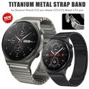 Correa de banda de metal de titanio para reloj Huawei GT 2e/GT 2/GT 3 46 mm GT 2 Pro/3 Pro