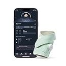 Owlet Dream Sock Plus - Smart Baby Monitor with Heart Rate and Average Oxygen O2 as Sleep Quality Indicators - Standard Sock and Plus-Sized Sock to Grow with Baby, Mint