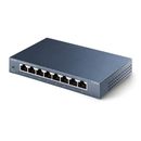 TP-Link TL-SG108 8-Port Gigabit Desktop Switch Layer 2 Lüfterlos NEU OVP