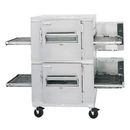 Lincoln 1400-FB2G 78" Gas Double Conveyor Oven, Natural Gas, Double Stack, Stainless Steel, Gas Type: NG