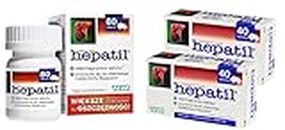 HEPATIL - 80 capsules is assisting the correct functioning of the liver - Liver Detox Cleanse Regeneration Health Support
