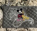 NWT, Vera Bradley Disney RFID Convertible Wristlet In Mickey Mouse Piccadilly