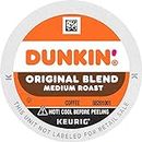 Dunkin' Original Blend Medium Roast Coffee, 22 Keurig K-Cup Pods