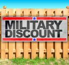 MILITARY DISCOUNT Advertising Vinyl Banner Flag Sign Many Sizes