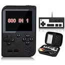 Retro Game Console - Handheld Game Console Comes with Protective Shell, 3.0 Inch Screen 800 Classical FC Games,Gameboy Console Support for Connecting TV & Two Players Ideal Gift for Kids