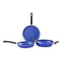 Wonderchef Tivoli 3 pc Cookware Set, 2 Years Warranty, Blue