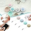 4Pcs Macaron Phone Screen Cleaner | Mobile Phone Screen Wipe | Macaron Computer Screen Cleaner Wipe, Reusable Cleaning Wipe Glasses Cleaner Cloth Electronic Devices Phone Screen Cleaning Tools