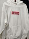 Supreme BOX LOGO Hoodie Sweatshirt White FW21 Small Worn Once