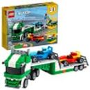 LEGO Creator 3in1 Race Car Transporter 31113 Building Kit; Makes a Great Gift for Kids Who Love Fun Toys and Creative Building, New 2021 (328 Pieces) (Multicolor)