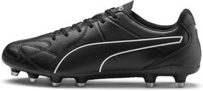 PUMA Kids King Hero FG Football Shoes Sports Shoes, Black/White, 38 EUR