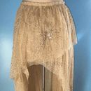 Free People Skirts | Free People Can't Stop The Feeling Tutu Glitter Maxi Skirt | Color: Cream | Size: Xs