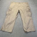 Unionbay Cargo Pants Mens 38x24 Straight Khaki Outdoors