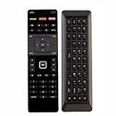 XRT500 Dual Side Keyboard Remote fit for Vizio Smart TV M502I-B1 M552I-B2 P502UI-B1 RS65-BL M43-C1 M602I-B3 M652I-B2 M702I-B3 M49-C1 M422I-B1 M492I-B2 P602UI-B3 P652UI-B2 P702UI-B3 M65-C1 M70-C3