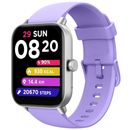 Smart Watch for Women Men, 1.8" Waterproof Smartwatch for iPhone Samsung
