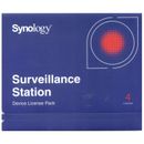 Kit de paquete de 4 licencias de cámara IP Synology para estación de vigilancia - NAS todas las bahías