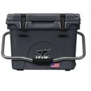 ORCA 20 Quart Hard Cooler Insulated Ice Chest, Charcoal Gray