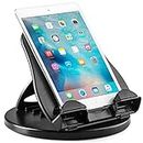Halter LZ-215 Tablet Stand with 360° Swivel Base and 4 Angle Tilt Adjustment for 7" - 10" Inch Apple iPad, Samsung Galaxy Tab, Kindle, Google Nexus, e-Readers, Smart Phones and More