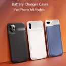 For iPhone 11 12 13 14 Pro Max X XS Max XR 6 7 8 Plus SE Battery Charger Case