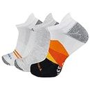 Merrell Men's and Women's Repreve Recycled Everyday Low Cut Tab Sock with Moisture Wicking and Blister Prevention 3 Pair Pack, Black Assorted, Shoe Size: 9-11