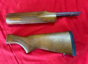 Remington Model 870 Youth Checkered Wood Butt Stock & Forend - 87L 20 - MINTY!
