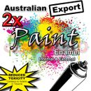 2x Australian Export Spray Paint Cans 250gm Fast Shipping 34 colours