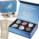 Taurus Crystals Gifts, Taurus Healing Crystals Zodiac Sign Beginners Stones, Horoscope Astrology Gifts for Women Spiritual Decor, Gifts Idea for Friends, Nieces, Daughters, Mother's Day, Taurus