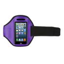 Fresh Fab Finds Phone Armband Case Adjustable Sweat-Resistant Armband Phone Holder Fit For iPhone5 Or Cellphones Under 4" - Purple