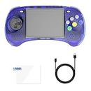 domoi RG ARC-S Handheld Game Console 128G 4Inch IPS Linux OS Six Button Design Retro Video Players Support Wired Handle B Durable Easy Install