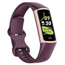 Activity Trackers for Women Men 1.1''AMOLED Screen Fitness Watches with Heart Rate Blood Pressure Sleep Monitor Calorie Tracking Step Counter Smart Band for Android and iPhone