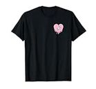 Kawaii Pastel Menhera Kei Heart Aesthetic T-Shirt