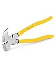 Bates- Fencing Pliers, 10-Inch, Yellow, Multi Tool Fence Pliers, Fence Tools, Barbed Wire Fence Tools, Fencing Tools, Fence Cutter, Nail Puller Pliers, Staple Puller, Cutting Pliers