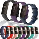 For Fitbit Charge 4 3 Silicone Sport Band Smart Watch Strap Bracelet Accessories