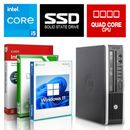 Windows 11 HP Mini PC Intel i5 Quadcore 4x 3.30GHz 16GB 2 TB SSD DVD-RW Computer