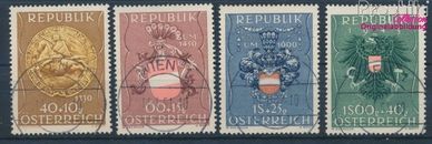 Austria 937-940 (complete issue) fine used / cancelled 1949 Insurance (10099984