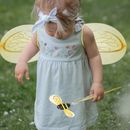  Set ali in tessuto api fascia abbigliamento bambine per bambini